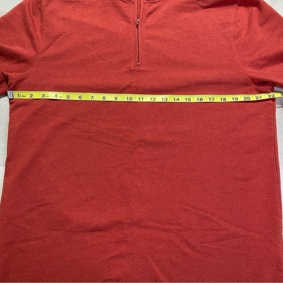 Pendelton Coos Bay Quarter Zip Pullover, Chili Pepper, Size L - Picture 9 of 9